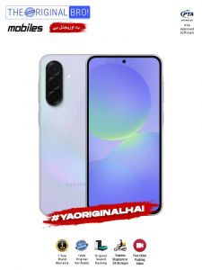 Samsung A36 5G - 8GB RAM - 256GB Storage - PTA Approved - 12 Months Warranty - Lavender - The Original Bro Mobiles - TOB37